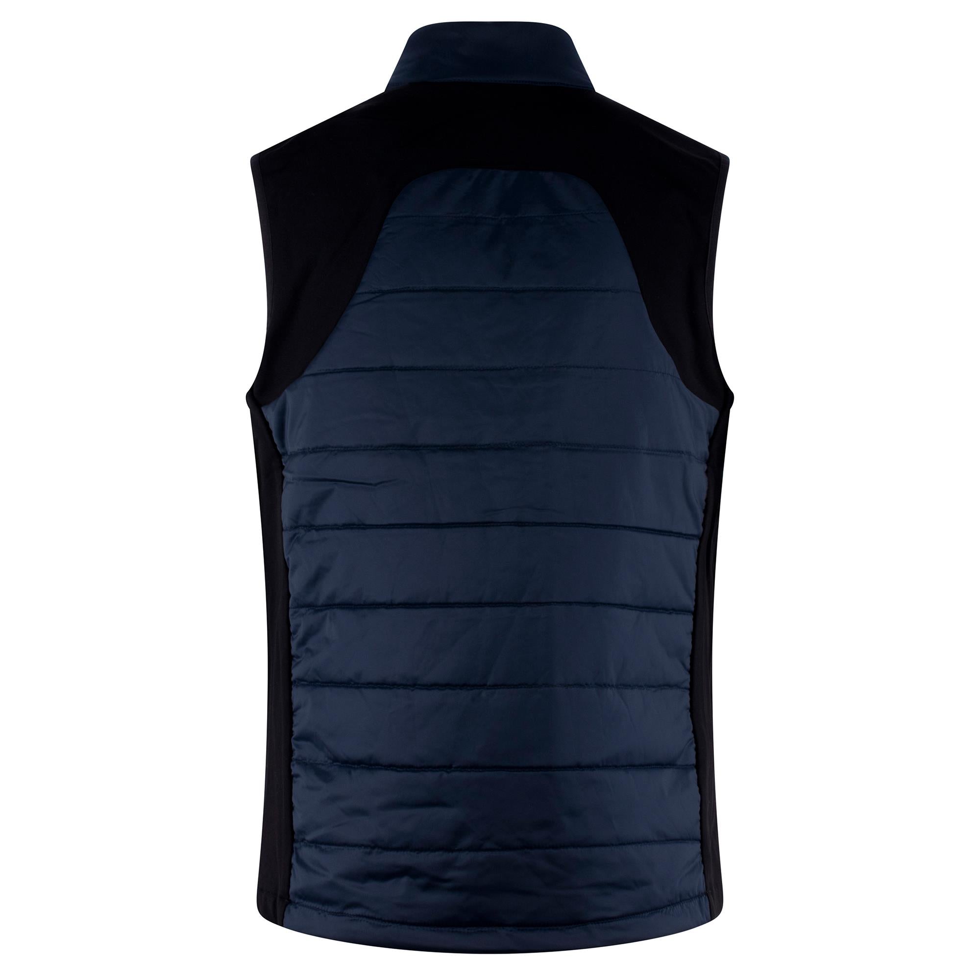 Lyle & Scott Wadded Mens Golf Gilet Dark Navy